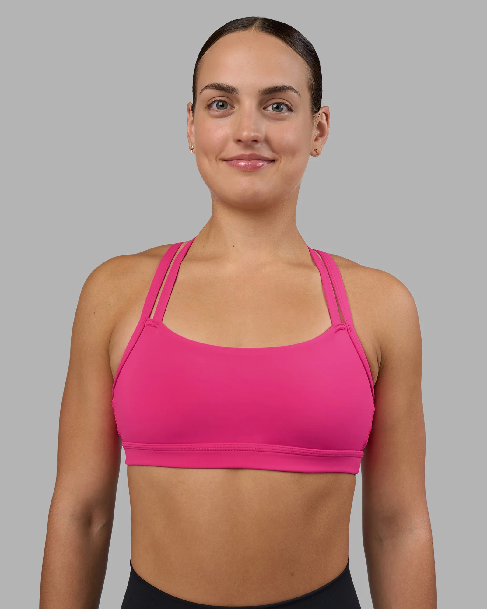 Velocity Sports Bra - Ultra Pink - Image 10