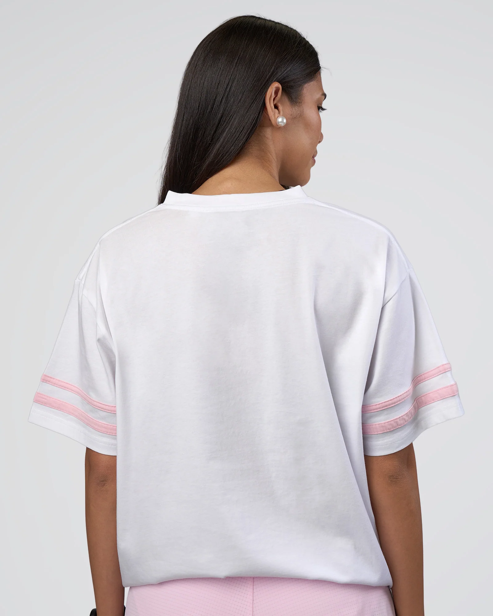 Victory FLXCotton Oversized Tee - White-Marshmallow - Image 4