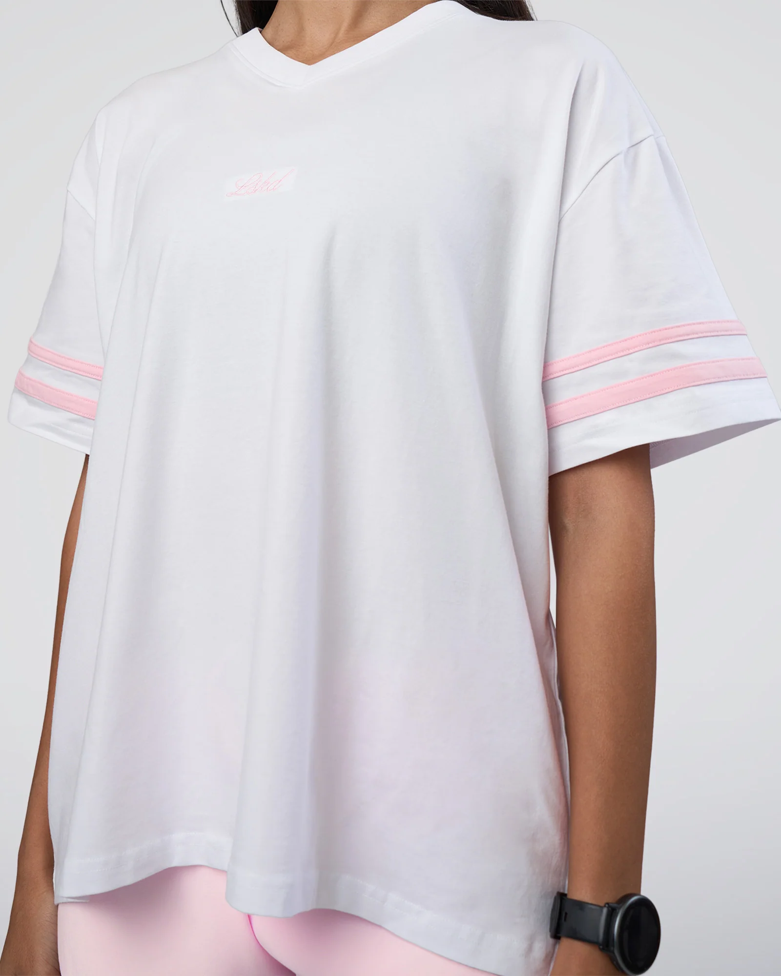 Victory FLXCotton Oversized Tee - White-Marshmallow - Image 6