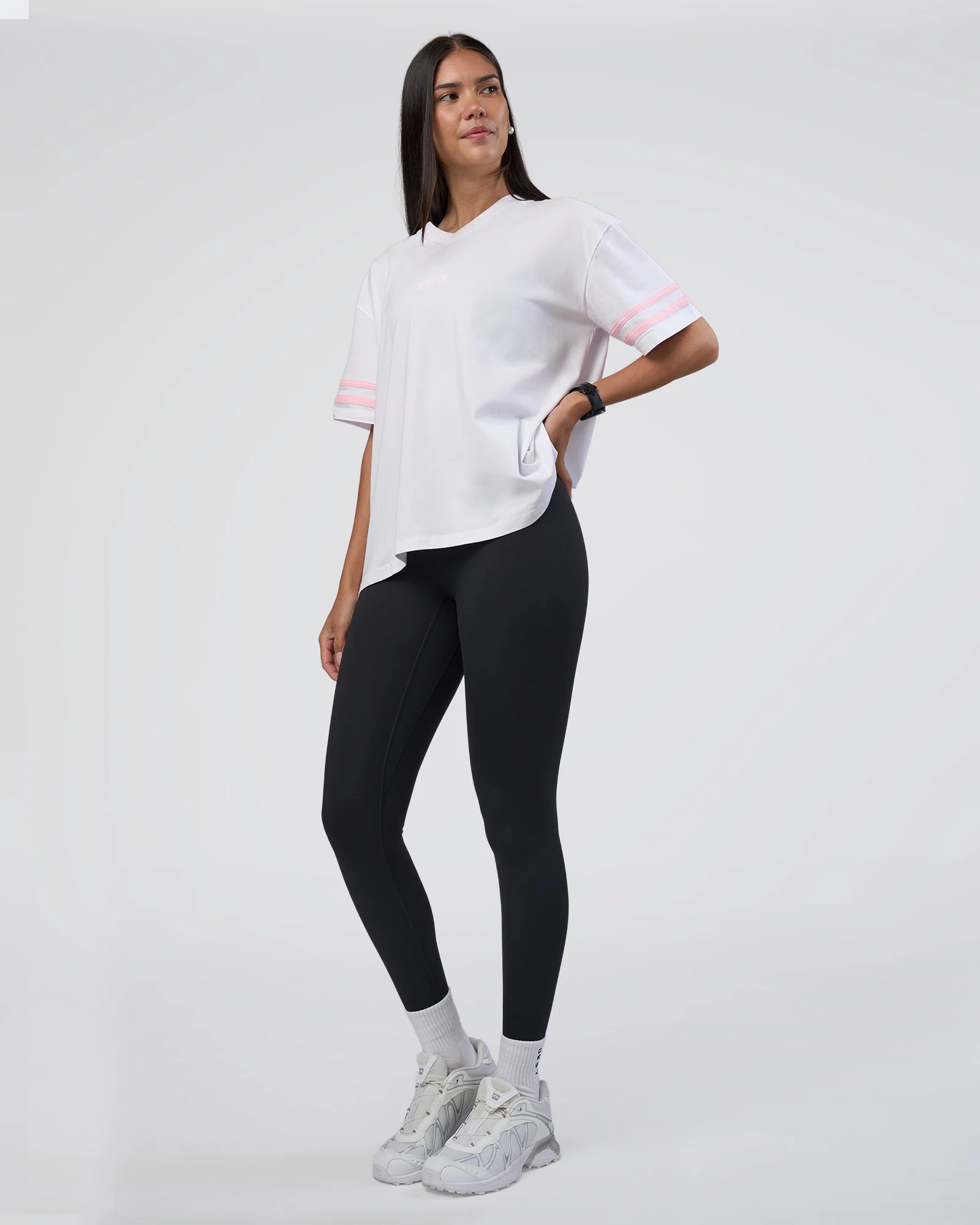 Victory FLXCotton Oversized Tee - White-Marshmallow - Image 7
