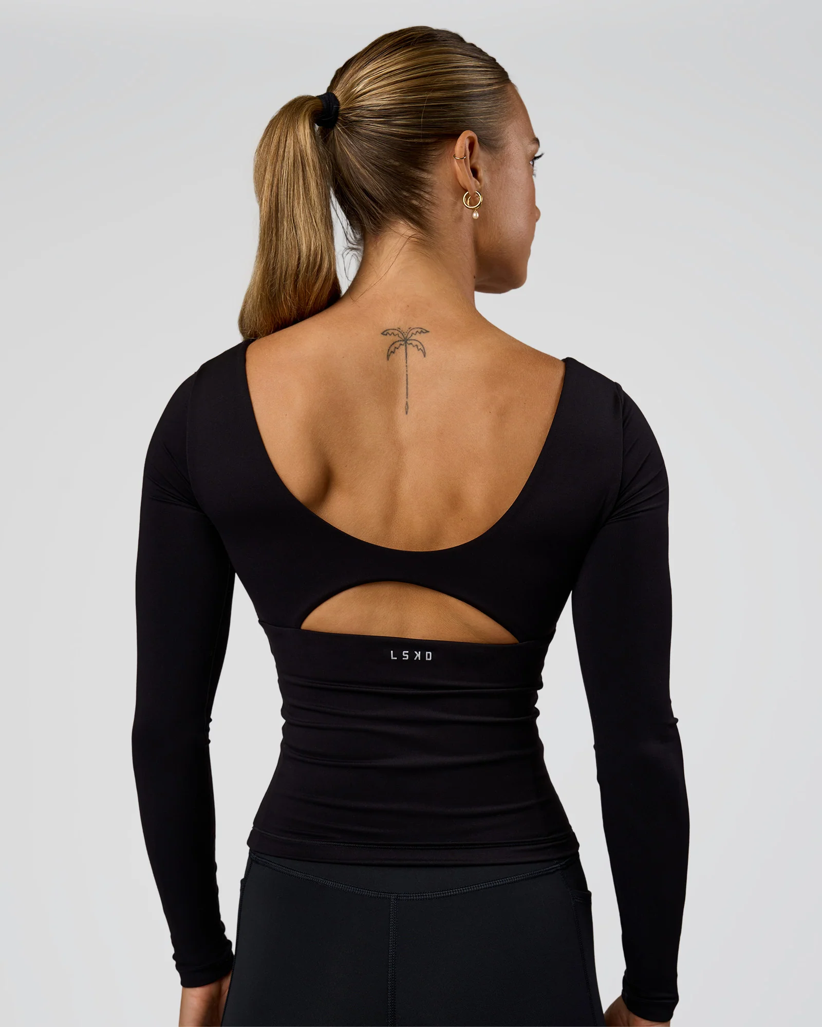 Vitality Long Sleeve Top - Black - Image 5