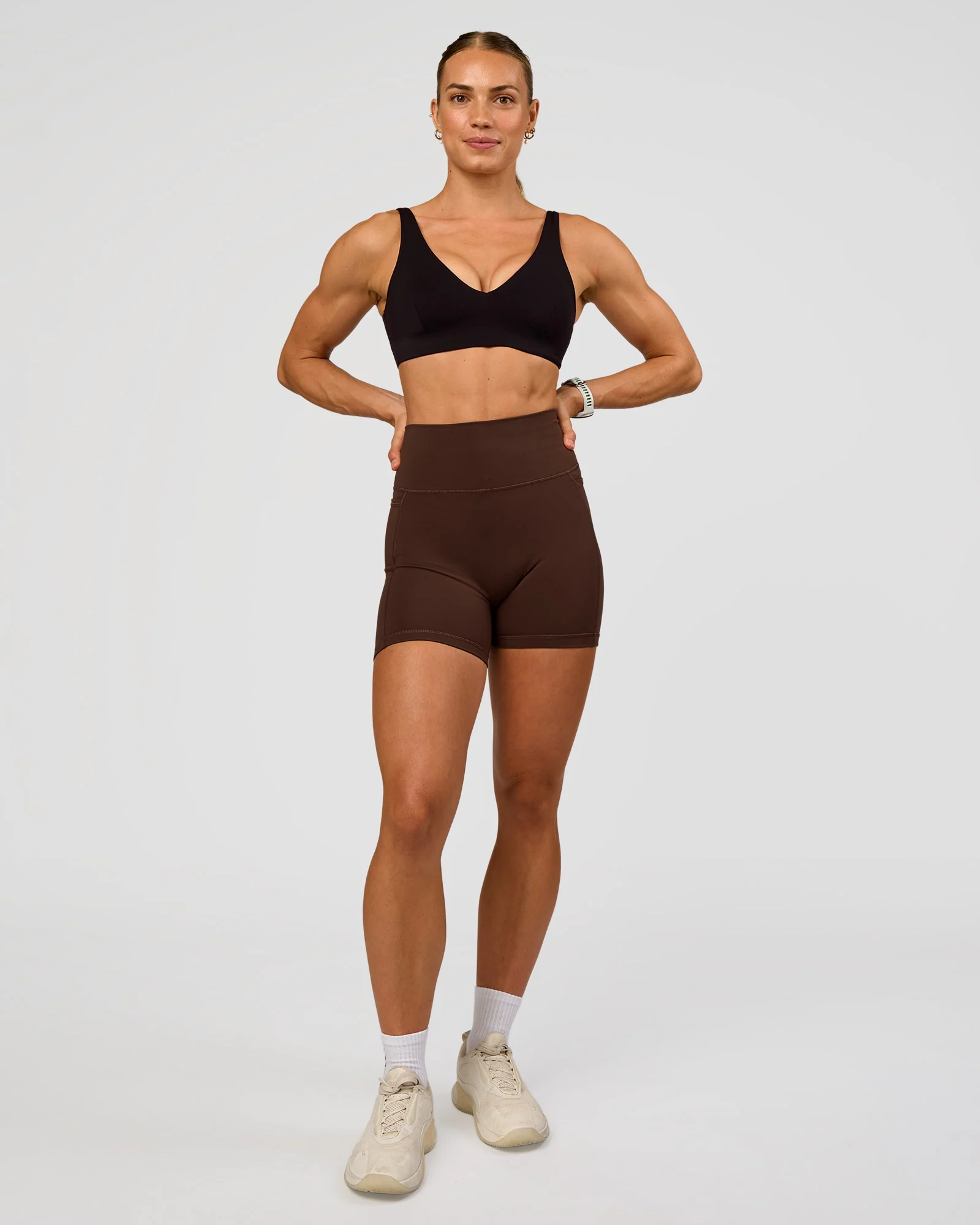 Vitality Sports Bra - Black - Image 5