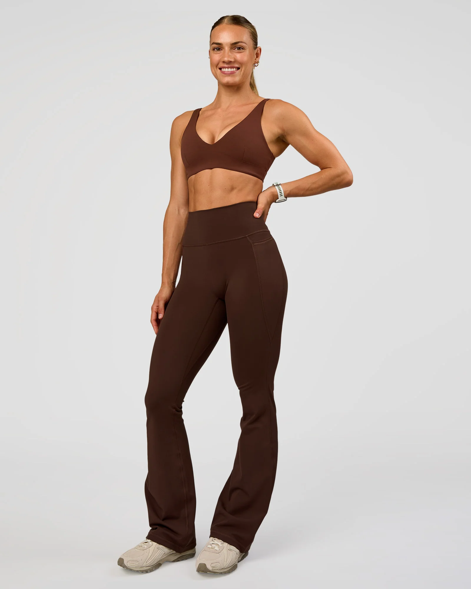 Vitality Sports Bra - Hot Chocolate - Image 4