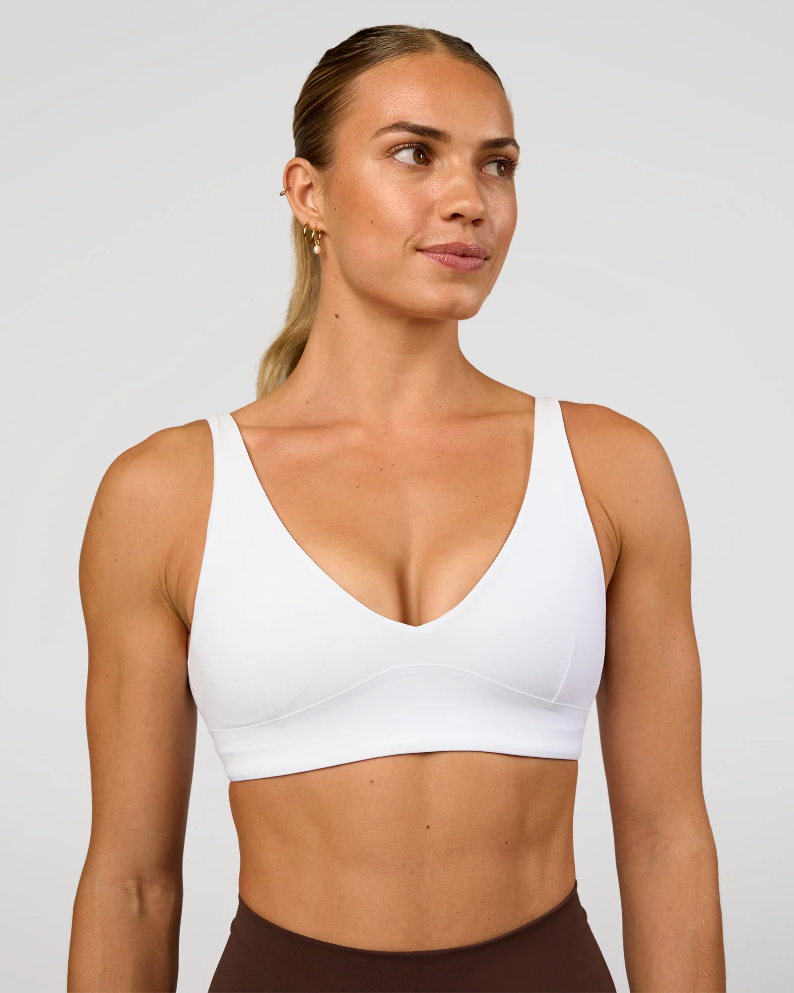 Vitality Sports Bra - White - Image 2