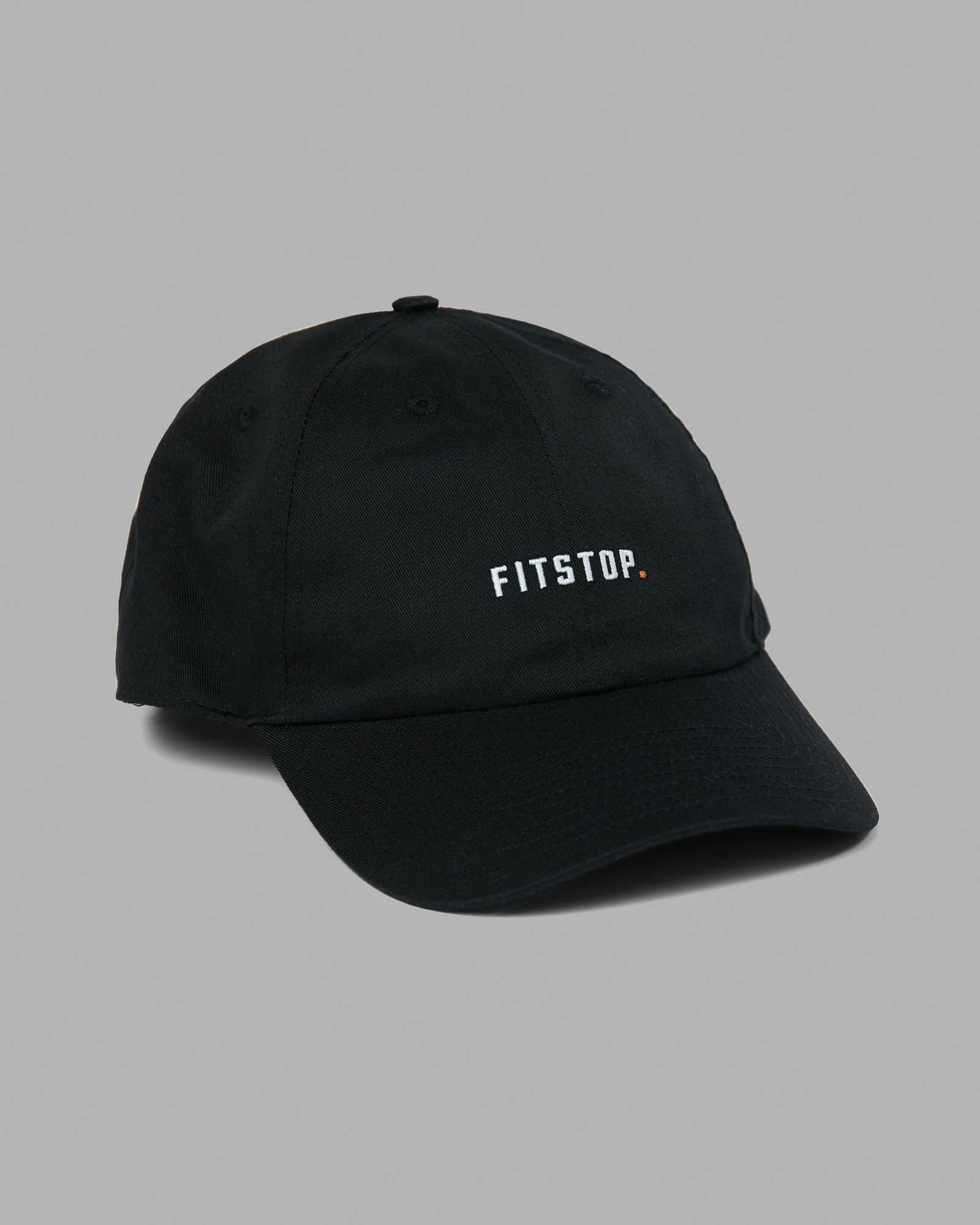 Washed Fitstop Cap - Washed Black - Image 5