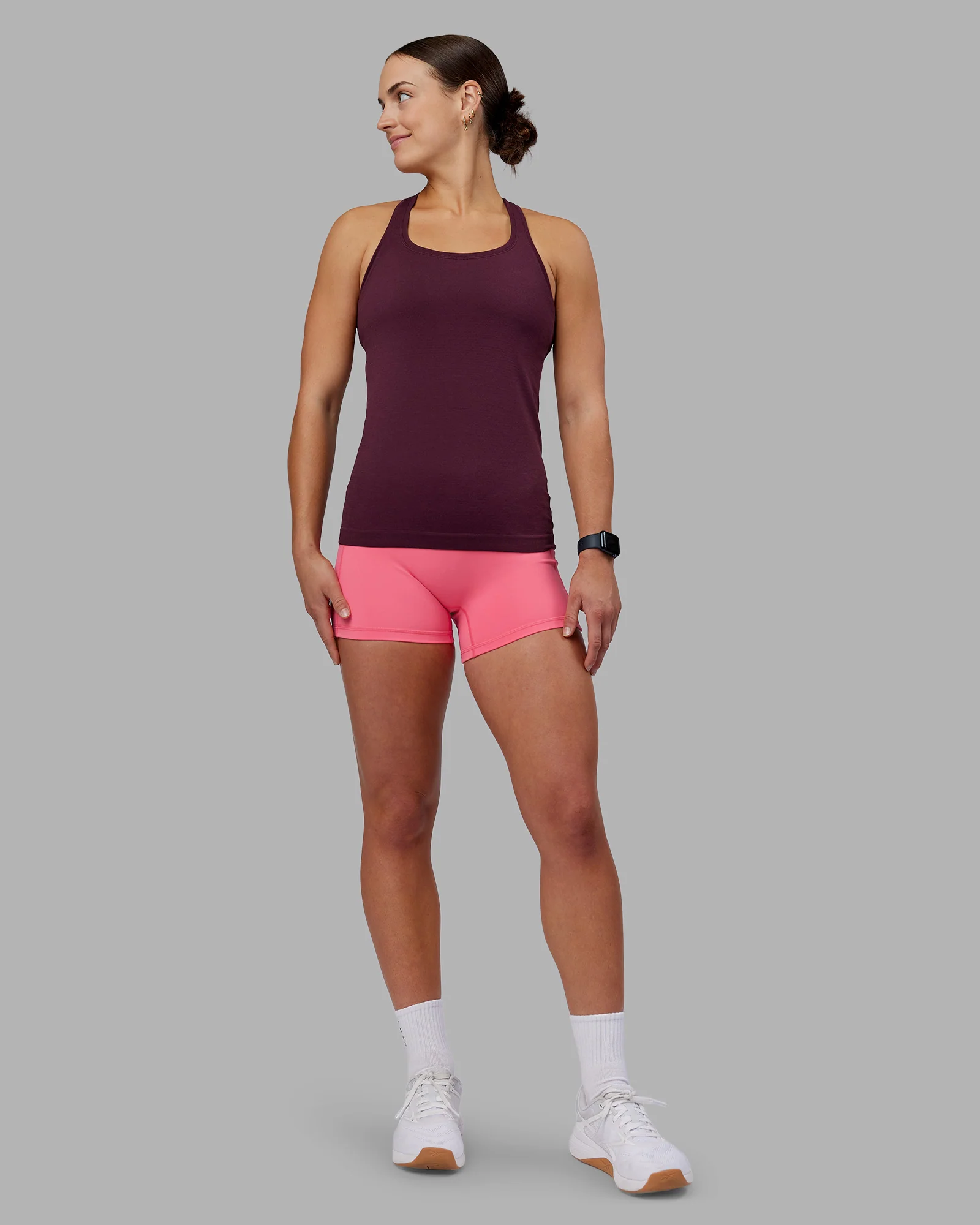AeroFLX+ Seamless Tank - Cherry Lacquer/Cherry Lacquer - Image 5
