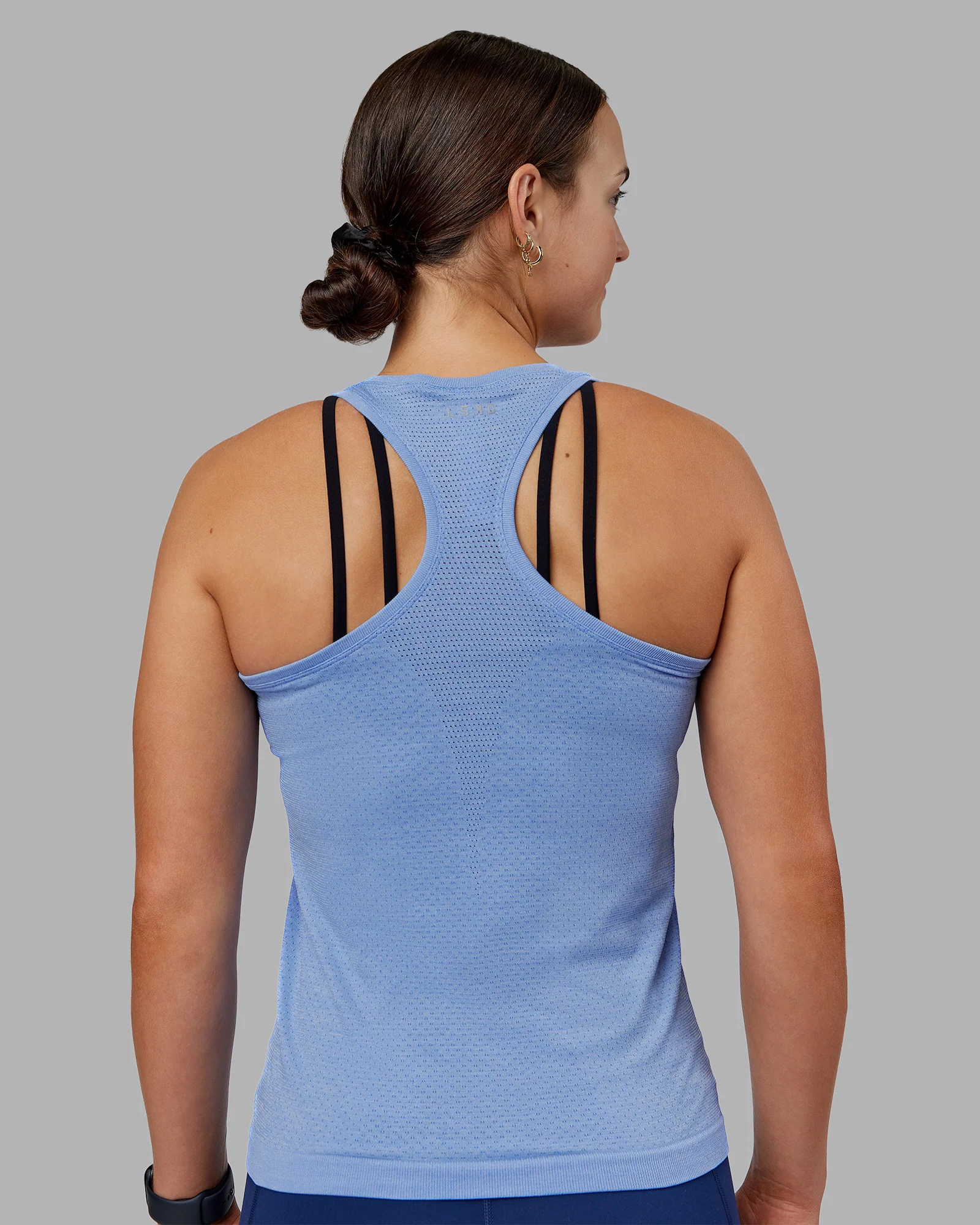 AeroFLX+ Seamless Tank - Cornflower Blue Marl - Image 2
