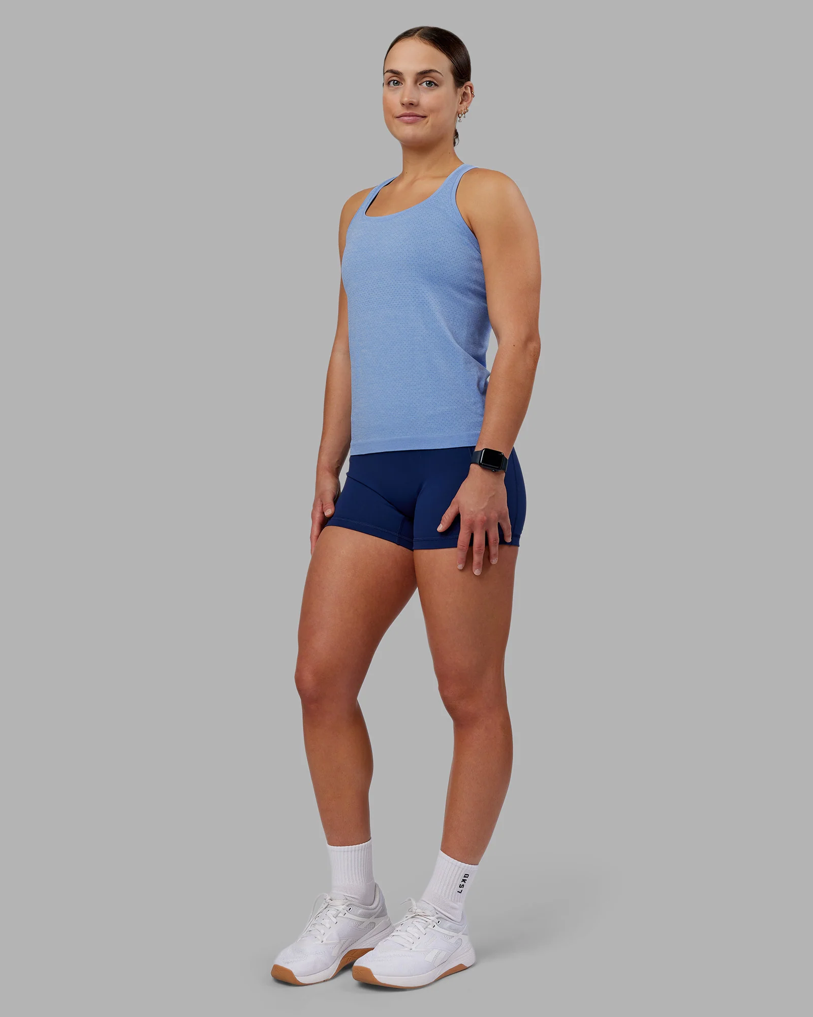 AeroFLX+ Seamless Tank - Cornflower Blue Marl - Image 5