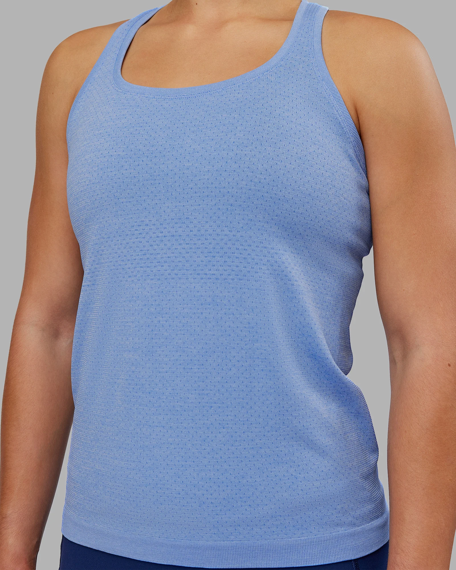 AeroFLX+ Seamless Tank - Cornflower Blue Marl - Image 6