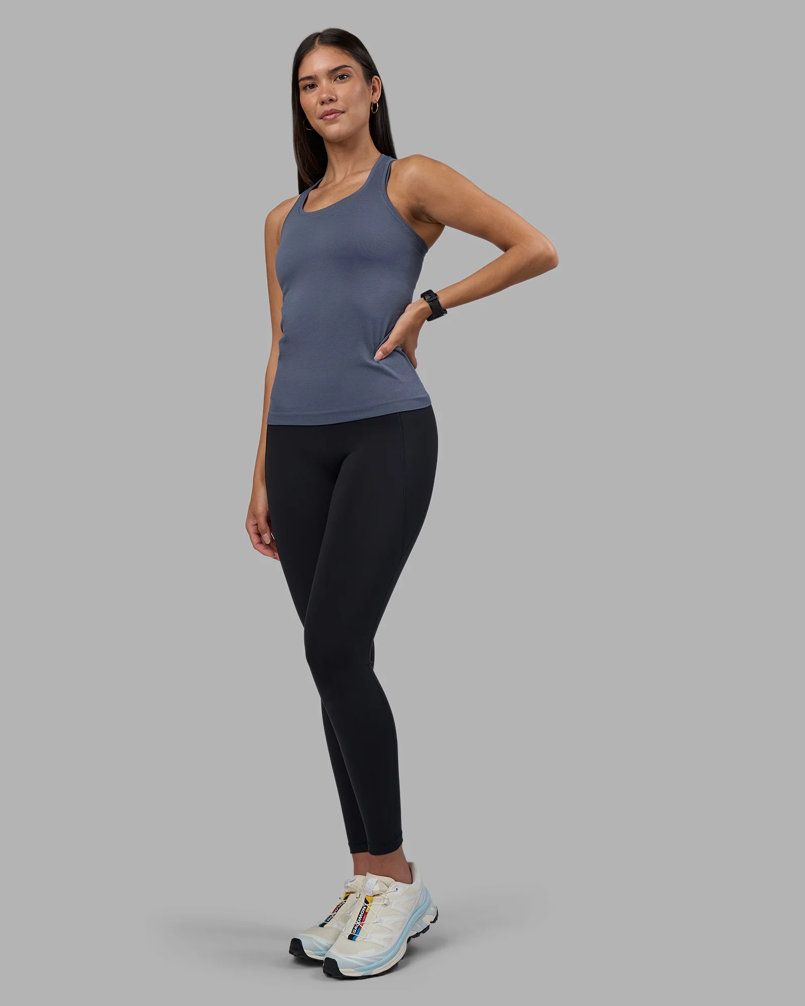 AeroFLX+ Seamless Tank - Night Shadow/Night Shadow - Image 2