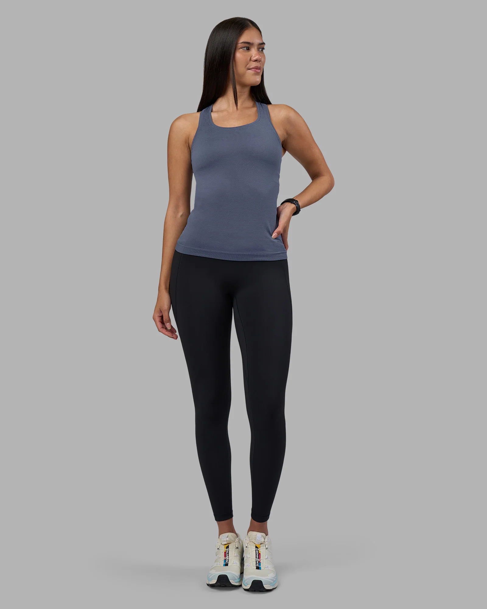 AeroFLX+ Seamless Tank - Night Shadow/Night Shadow - Image 5