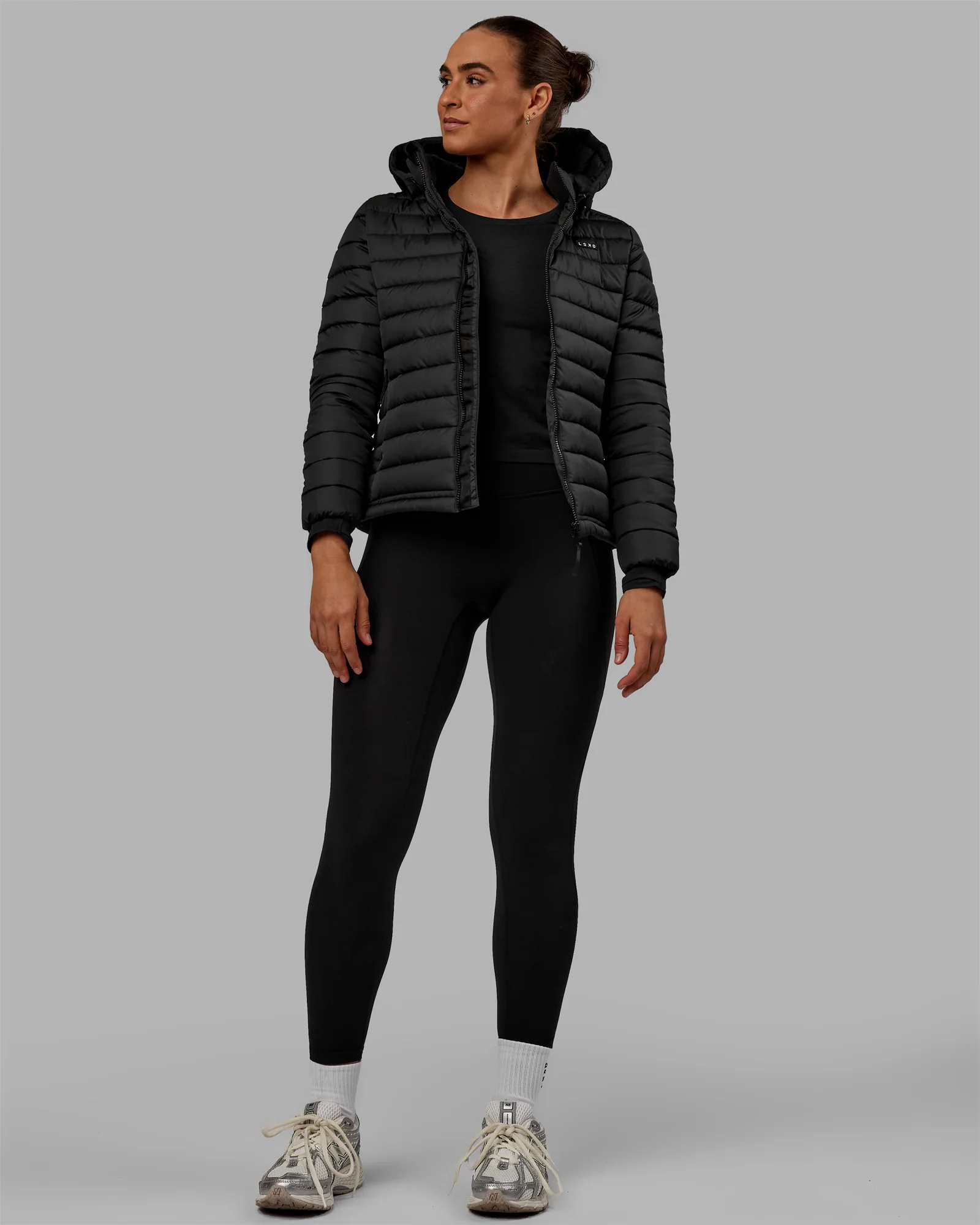 All Day Puffer Jacket - Black - Image 12