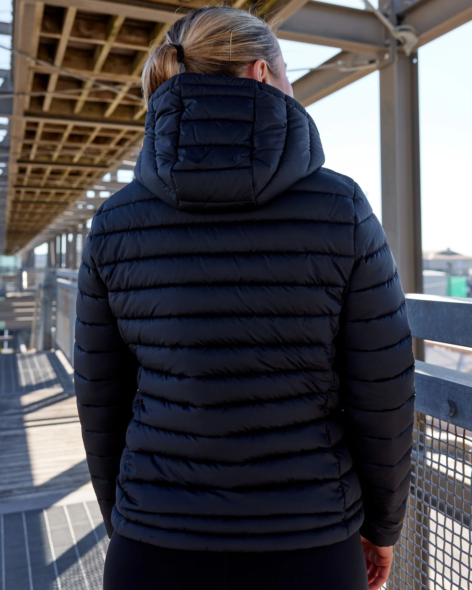 All Day Puffer Jacket - Black - Image 4