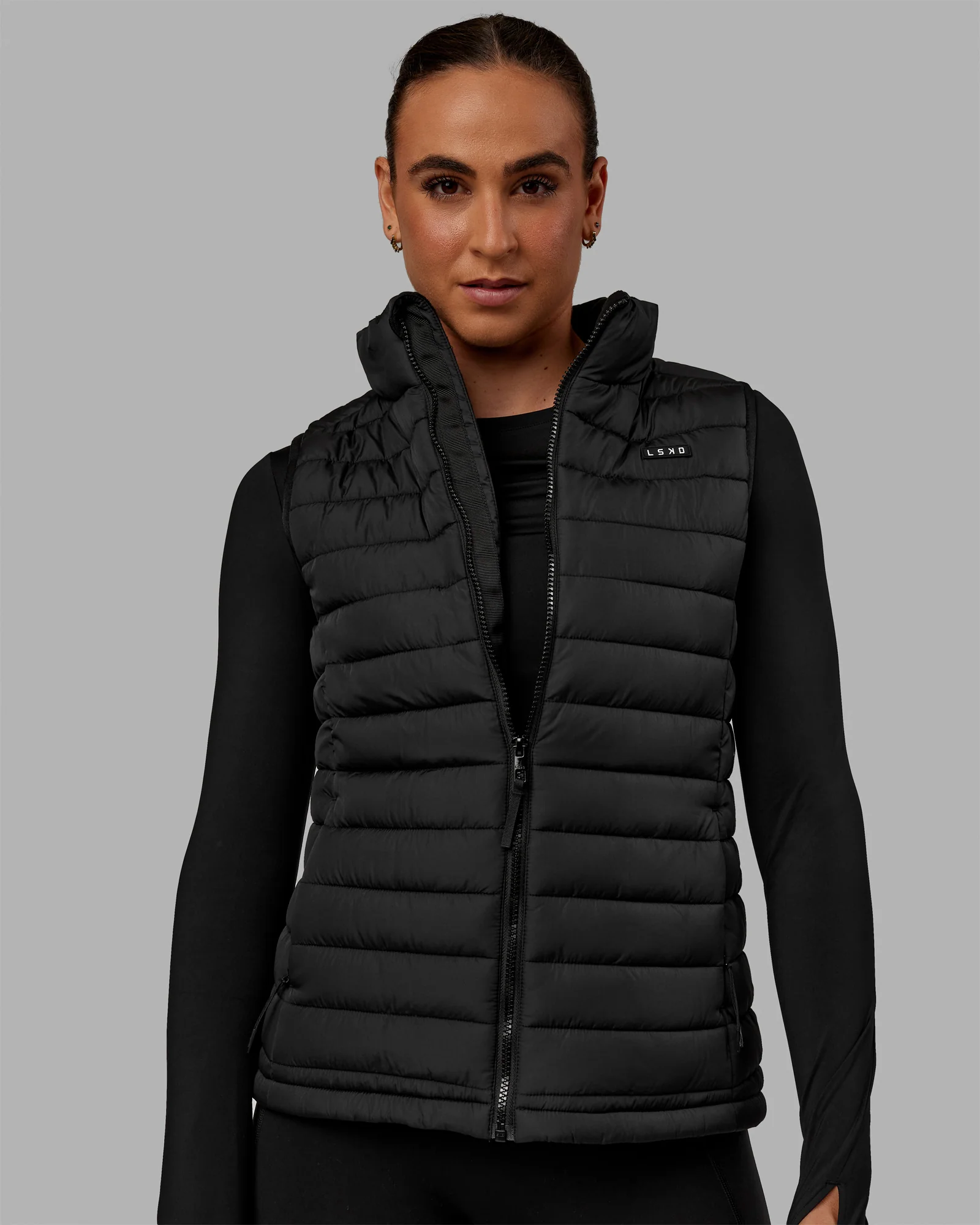 All Day Puffer Vest - Black - Image 5