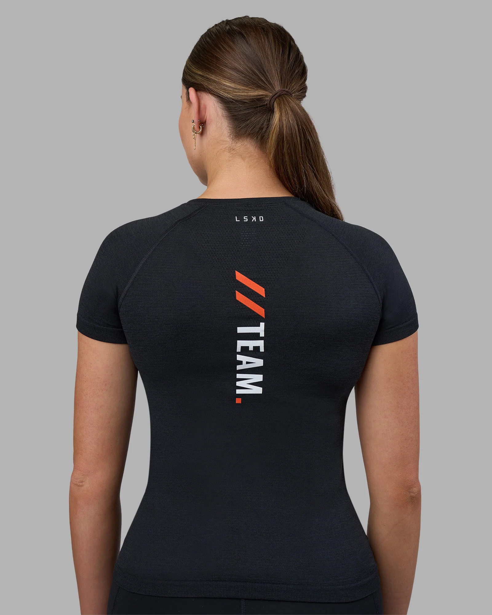 Fitstop AeroFLX+ Seamless Tee - Black - Image 3