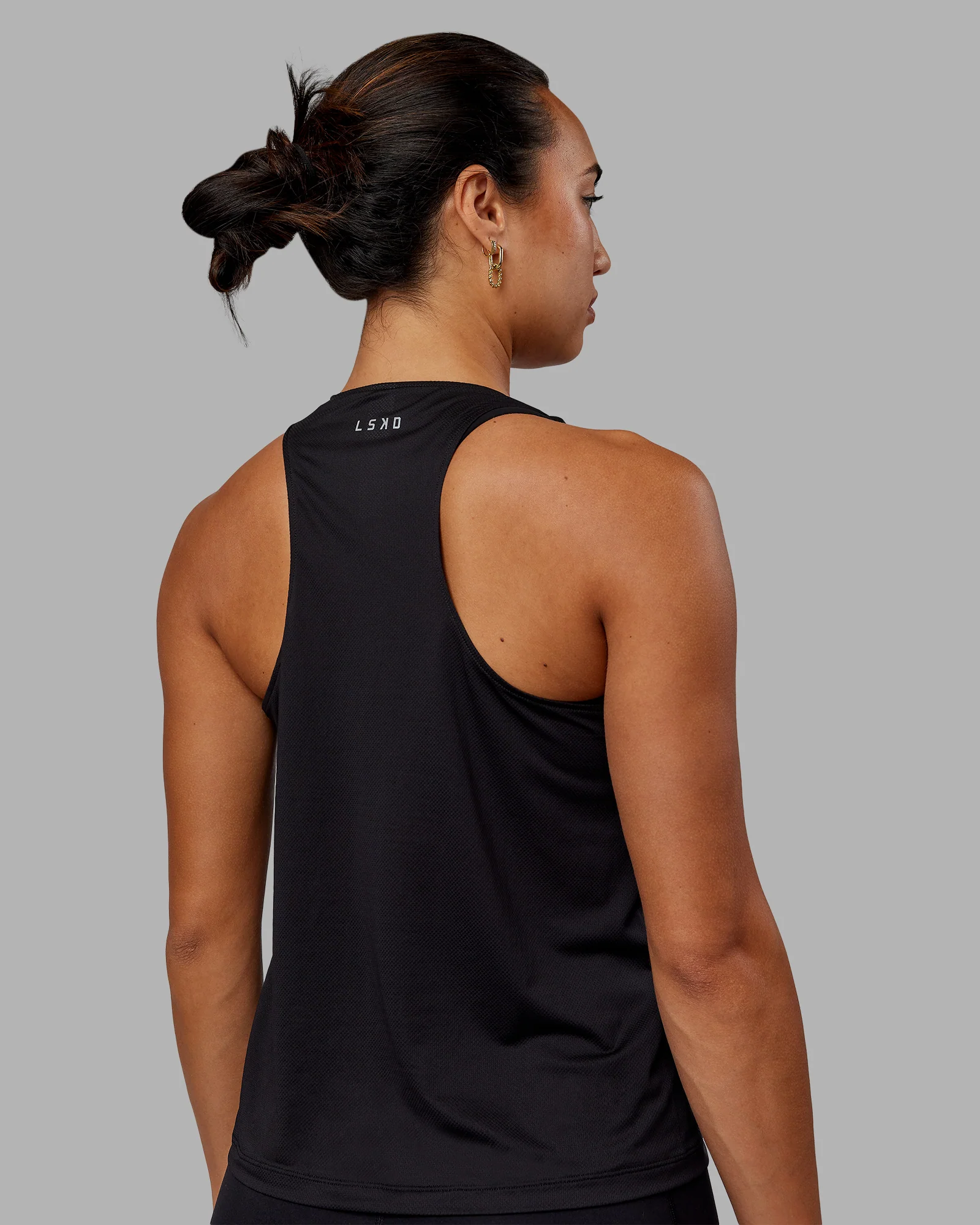 Pace Running Tank - Black - Image 3