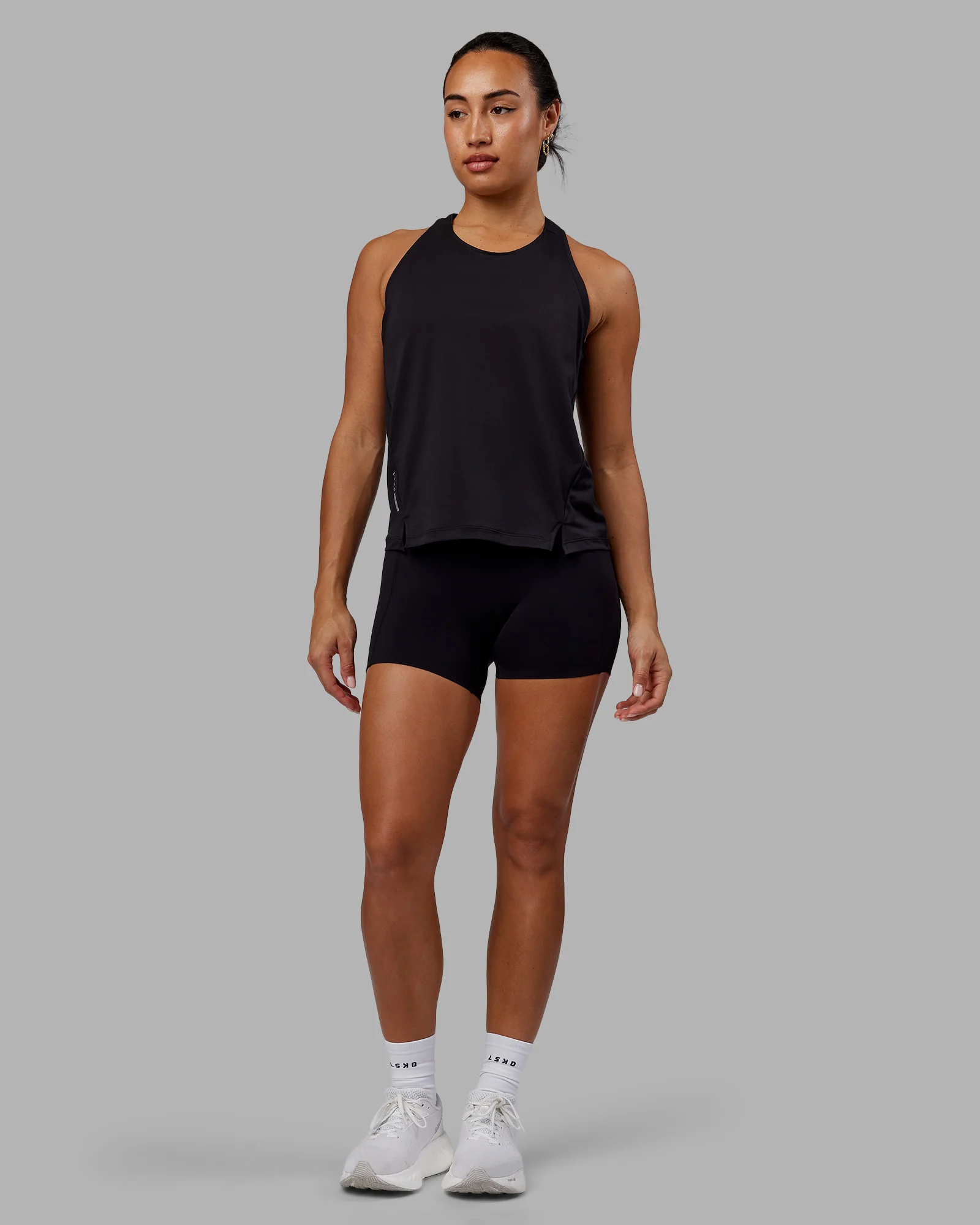 Pace Running Tank - Black - Image 6