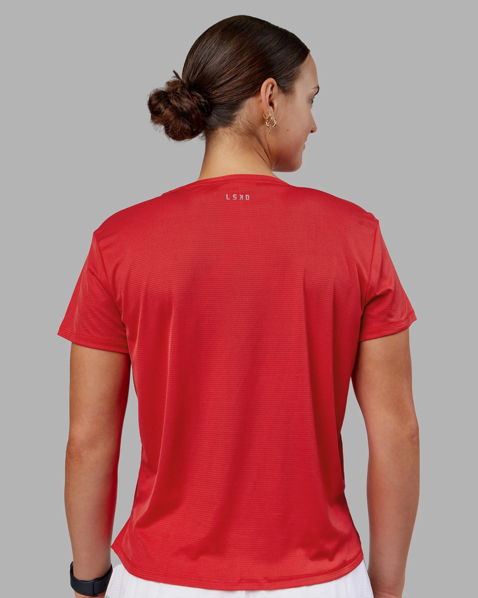 Pace Running Tee 2.0 - Scarlet - Image 3