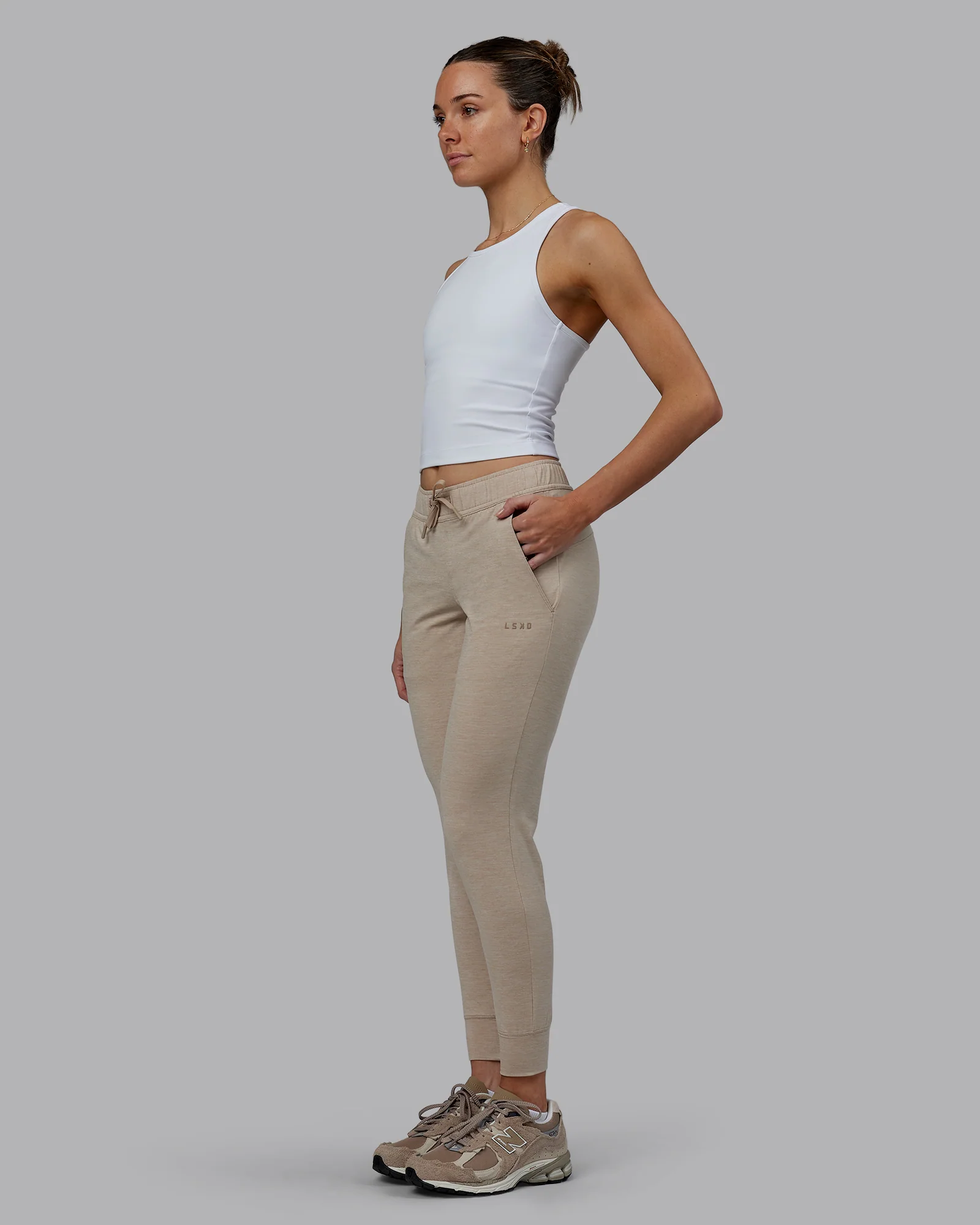 Restore CloudFLX Jogger - Oatmeal Marl - Image 5