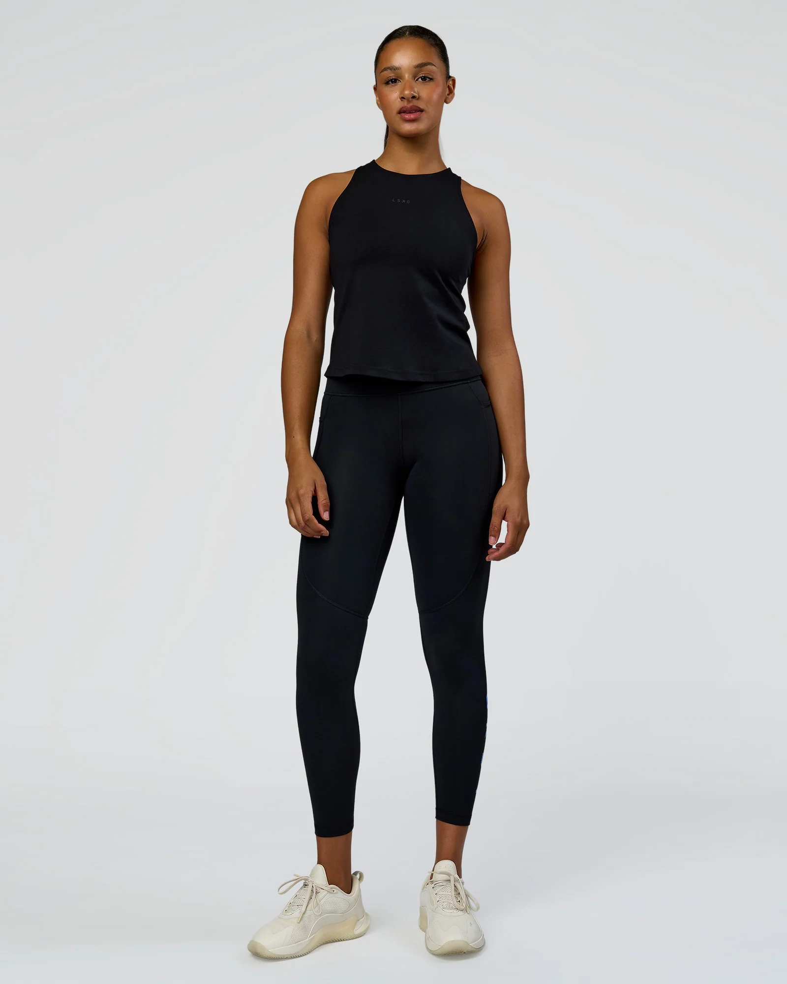 Wrap It Up FLXCotton Tank - Black - Image 3
