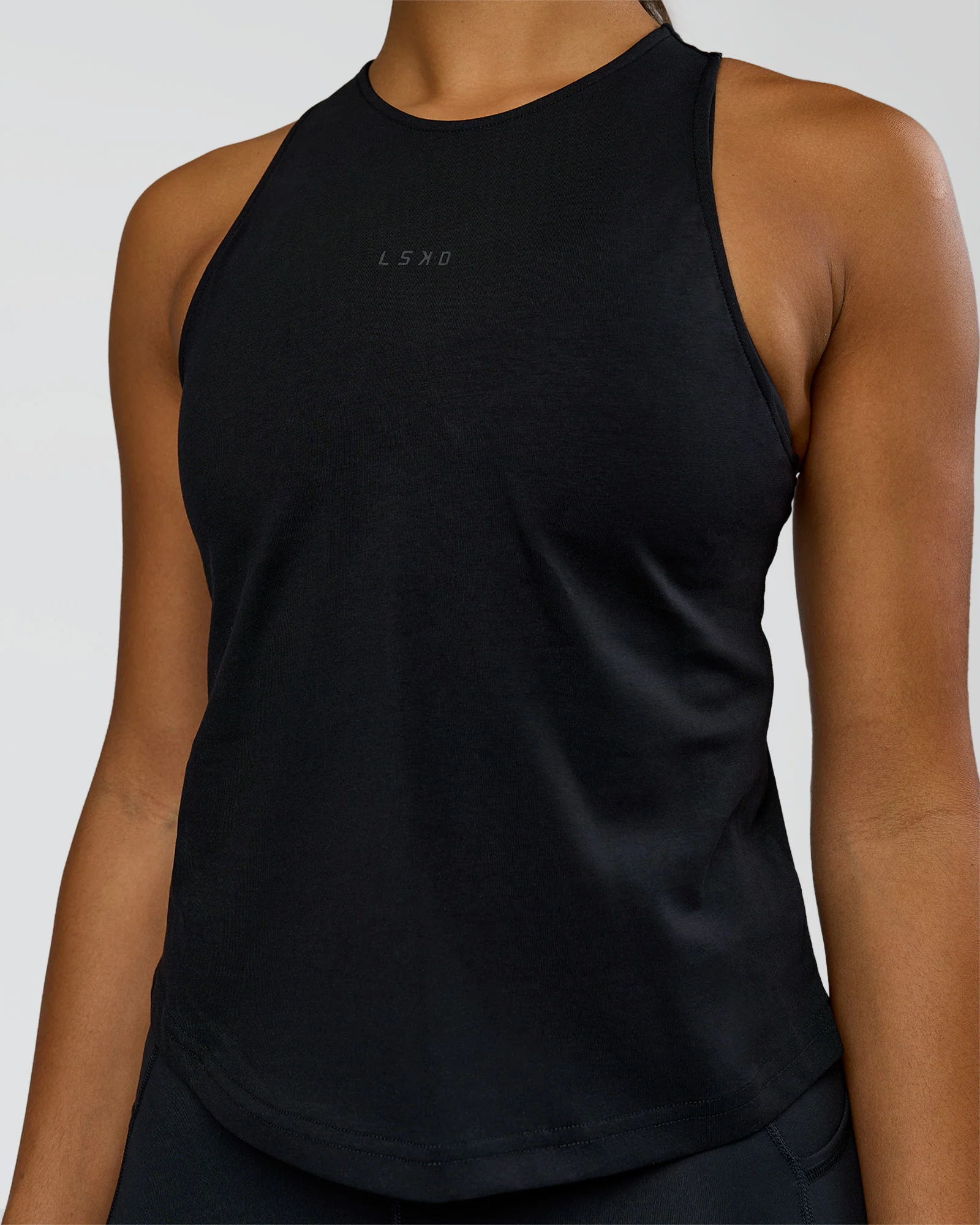 Wrap It Up FLXCotton Tank - Black - Image 4