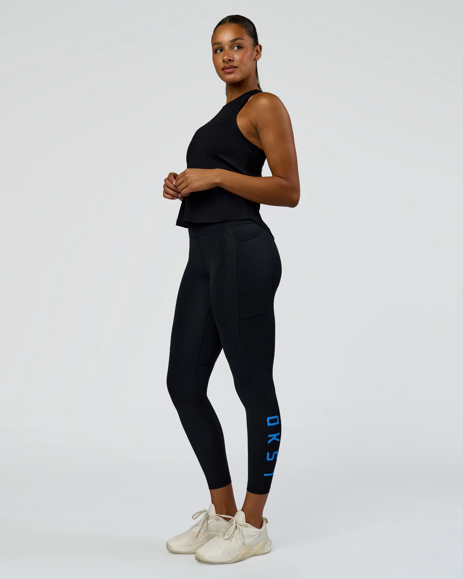 Wrap It Up FLXCotton Tank - Black - Image 6