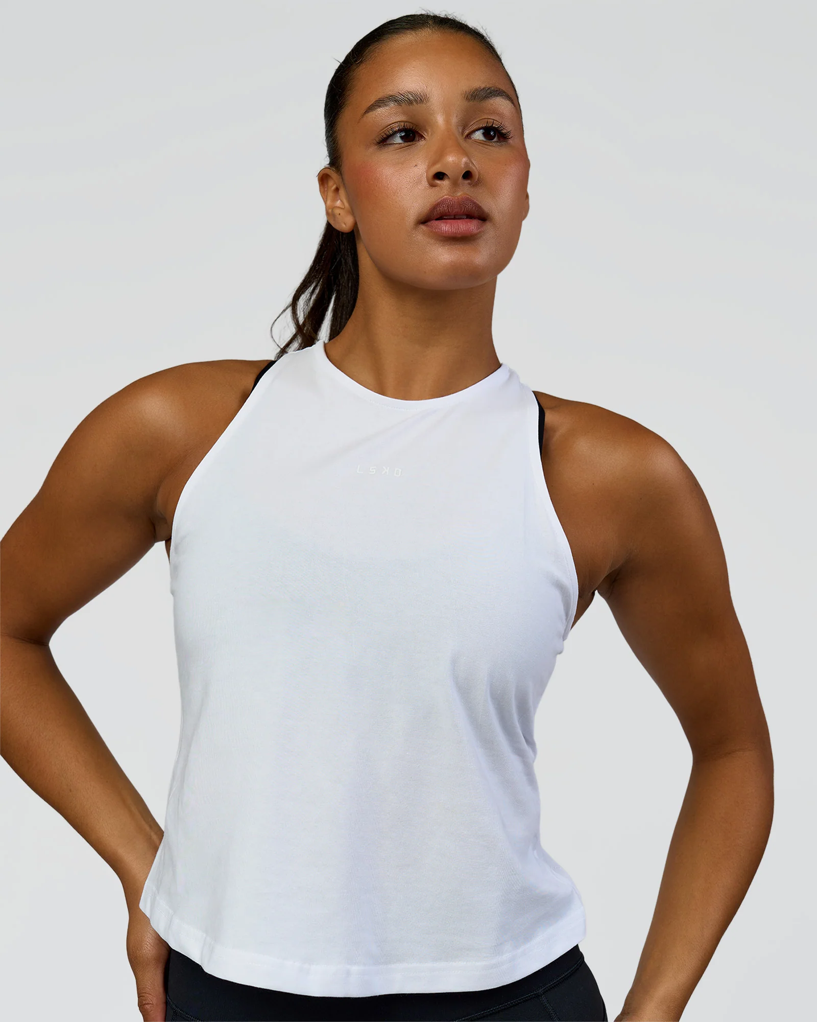 Wrap It Up FLXCotton Tank - White - Image 2